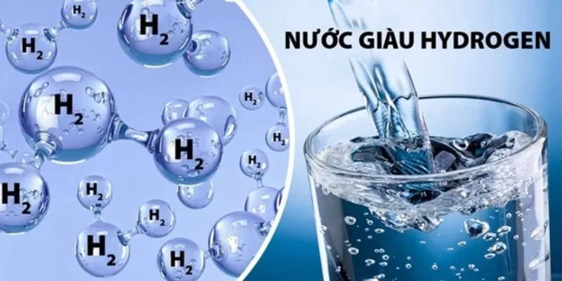 công dụng của nước giàu Hydrogen