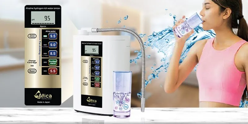 máy lọc nước ion kiềm Atica
